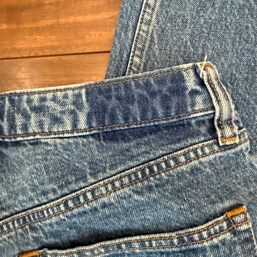 Abercrombie & Fitch The Loose High Rise Jeans Womens 29/8R Curve Love Wide Leg - Picture 5 of 9